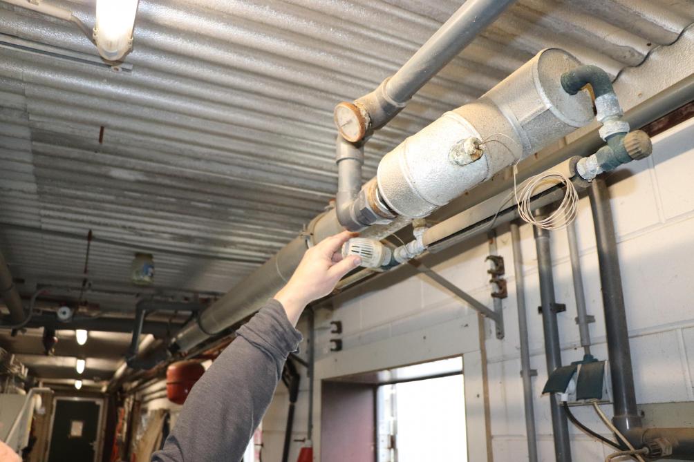 Roan kan de watertemperatuur bijna tot op de graad nauwkeurig afstellen. “Meestal zet ik de temperatuur tussen 22 en 24 ºC.”