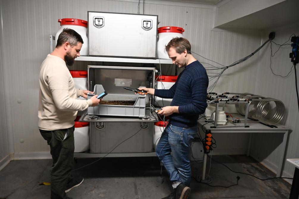 Door gedetailleerde emissiegegevens te verzamelen, wil Inagro helpen bij het opstellen van richtlijnen en normen voor de insectenkweek.