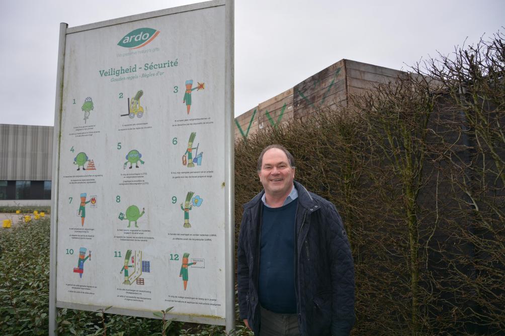 Hoofdagronoom Jan Hanssens regelt het invullen van de productieprogramma’s bij Ardo.