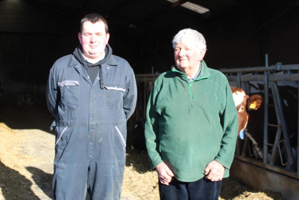 Bart (links) en Georges Van Laere (rechts), 2 ambassadeurs van Oost-Vlaams witrood.