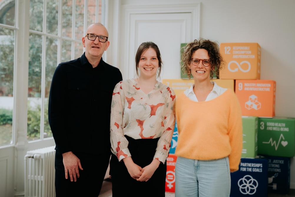 CAG is bij monde van medewerkers Yves Segers, Laura Danckaert en Chantal Bisschop erg trots met de erkenning van hun werk met een Ultima.