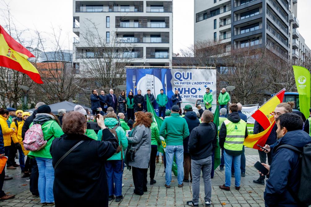 Boerenbond en FWA voeren volgende week actie in de Europese wijk voor een sterker GLB-budget en tegen plannen van de Commissie om alle fondsen onder te brengen in een ‘nationaal plan’ per lidstaat.