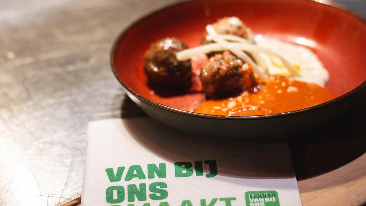 Tussen de sessies door kon je genieten van een culinaire wandeling langs diverse food bars.