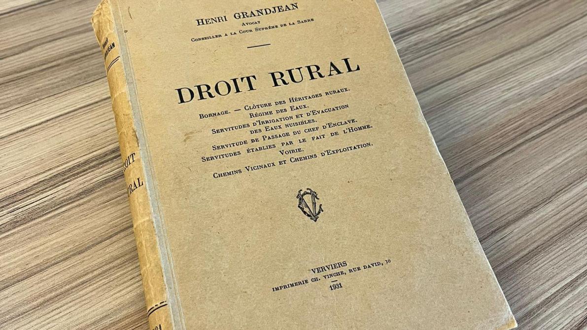 In de jaren 50 had een advocaat voldoende aan ‘Droit rural’ om boeren bij te staan.