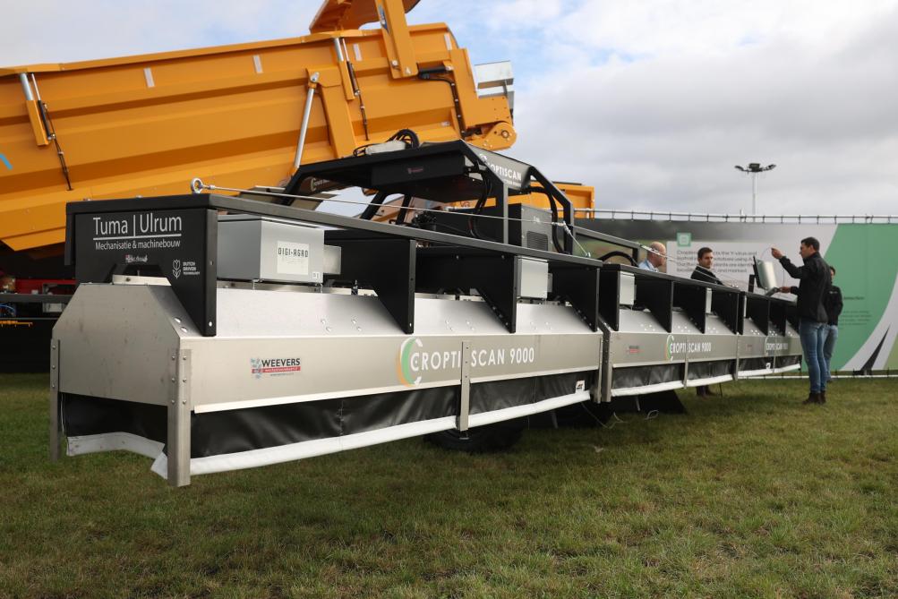 De Croptiscan 9000-selectiehulp van Croptimal kreeg de Innovatie Award toegekend.