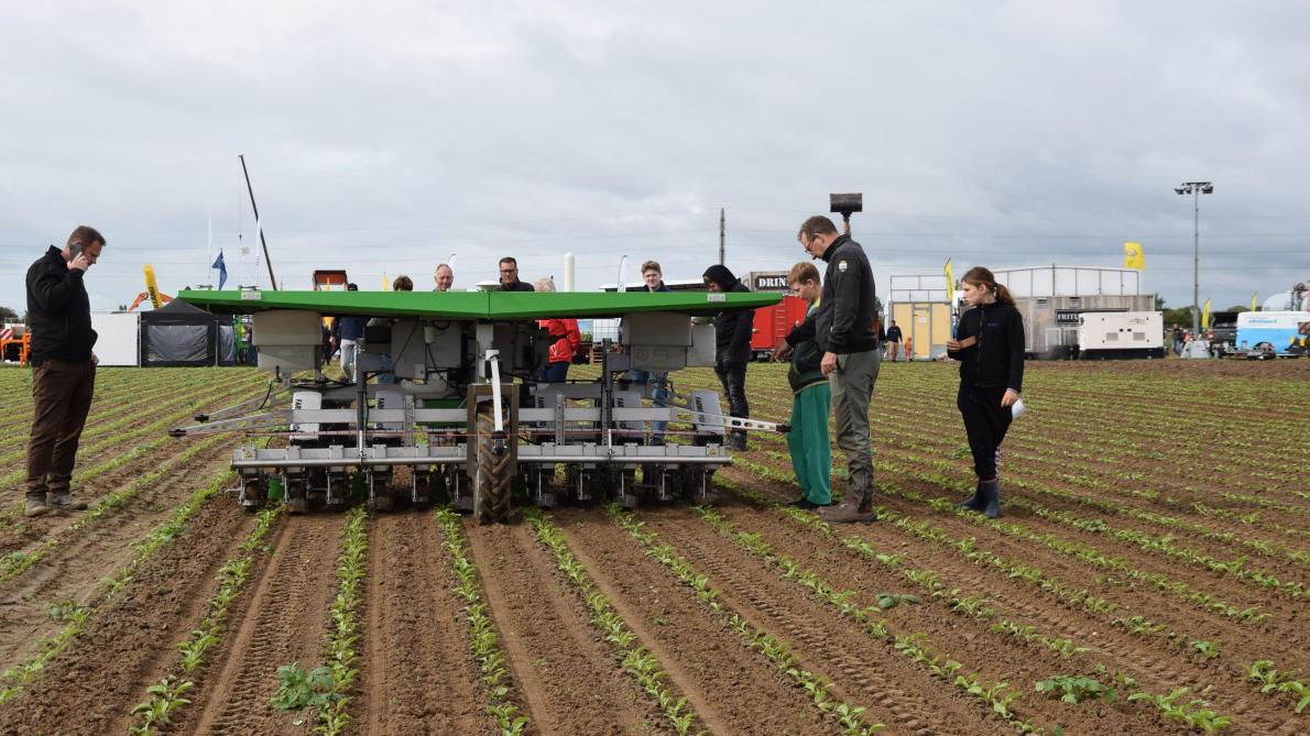 Robotisatie doet duidelijk meer en meer zijn intrede op het veld.