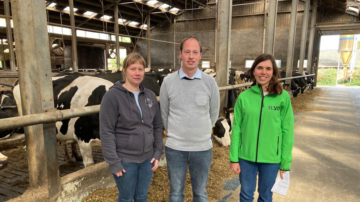 Jan Van den Keybus (midden) is een van de eerste deelnemers aan het Klimrek-project.
