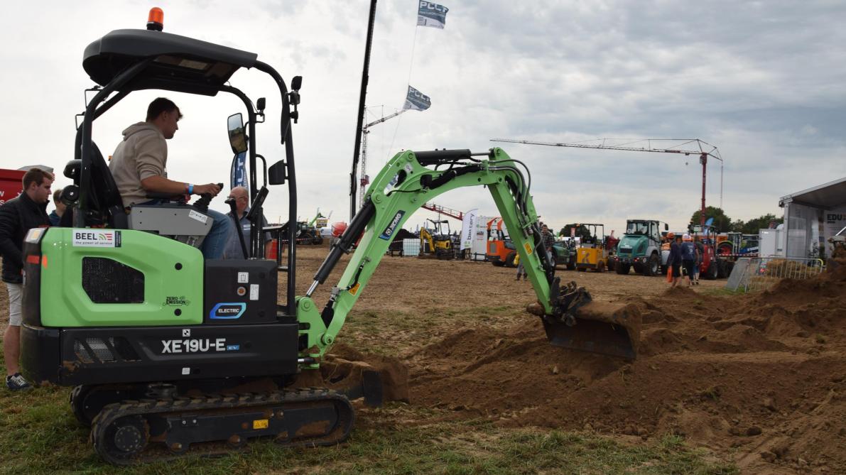XCMG-graafmachines zijn vanaf de basis ontworpen met een elektrische aandrijving. Het gaat niet om een ombouw.