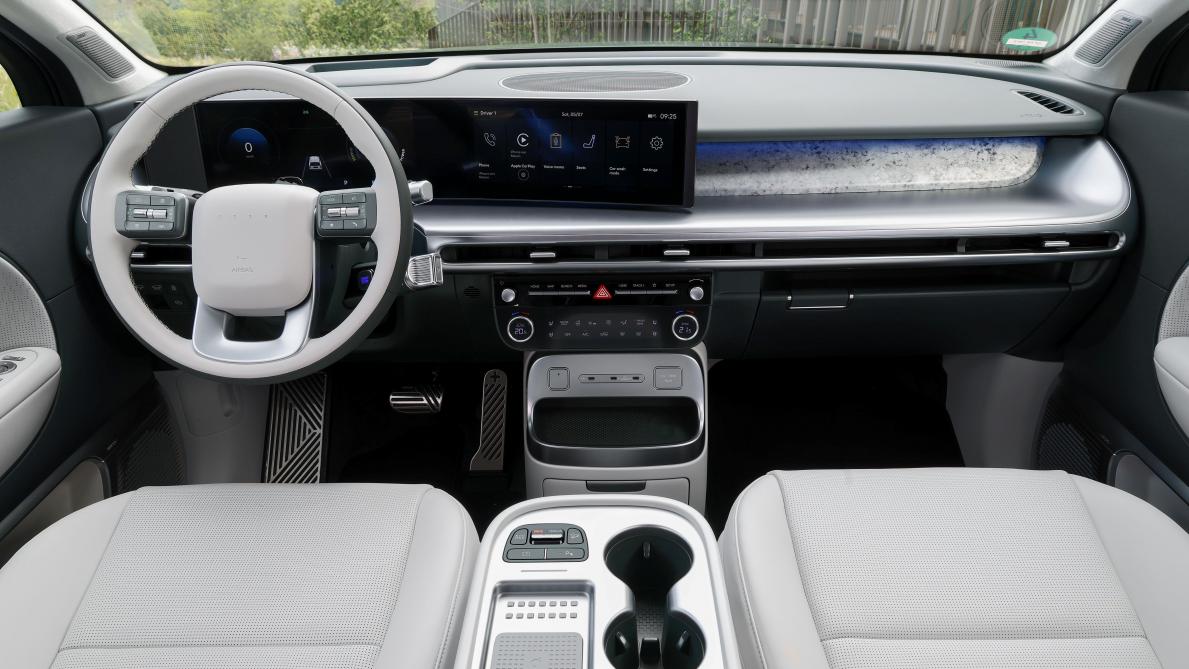 De Hyundai Ioniq 9 heeft een bijna perfect interieur.