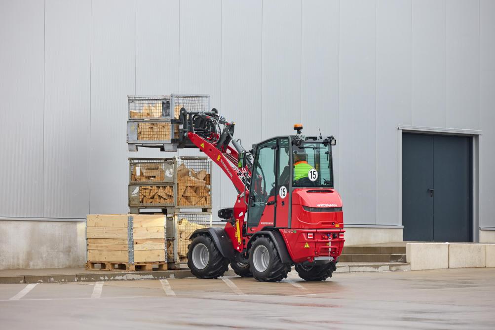 De elektrisch aangedreven 1290e Weidemann dicht een kloof  in het aanbod van de fabrikant.