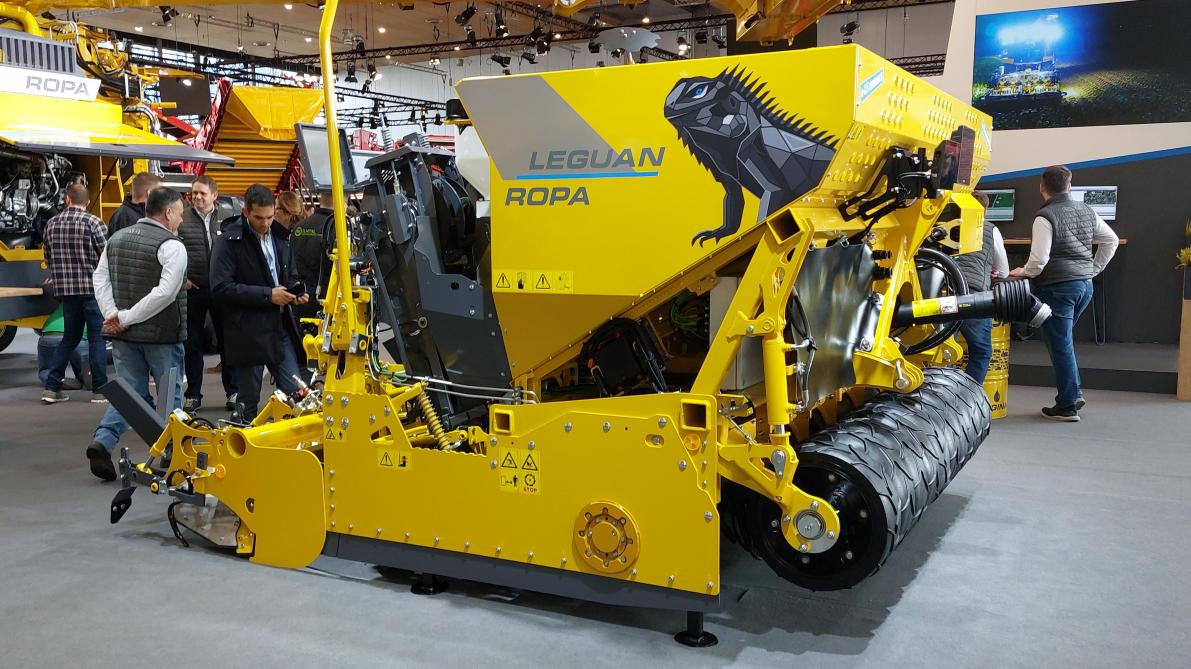 Ropa ontwikkelde een nieuwe aardappelplantcombinatie, de Leguan.