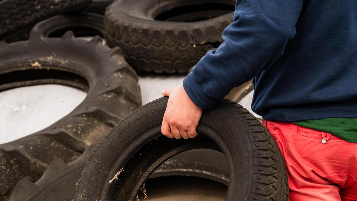De ex-gedetineerde bouwt dankzij de IBO aan zijn nieuwe toekomst.