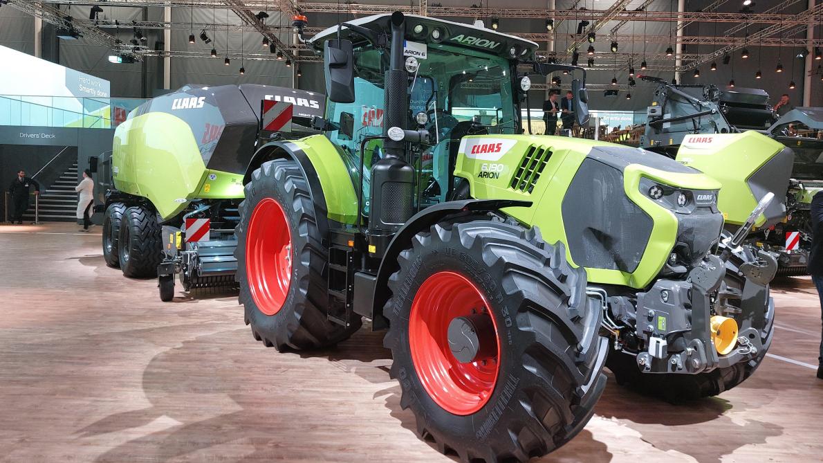 De 6.190 is het nieuwe topmodel bij de Arion 6-reeks van Claas.