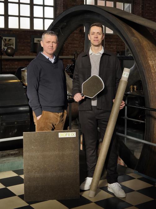 Oprichters Stijn Vanacker en Gilles Koolen (CEO).