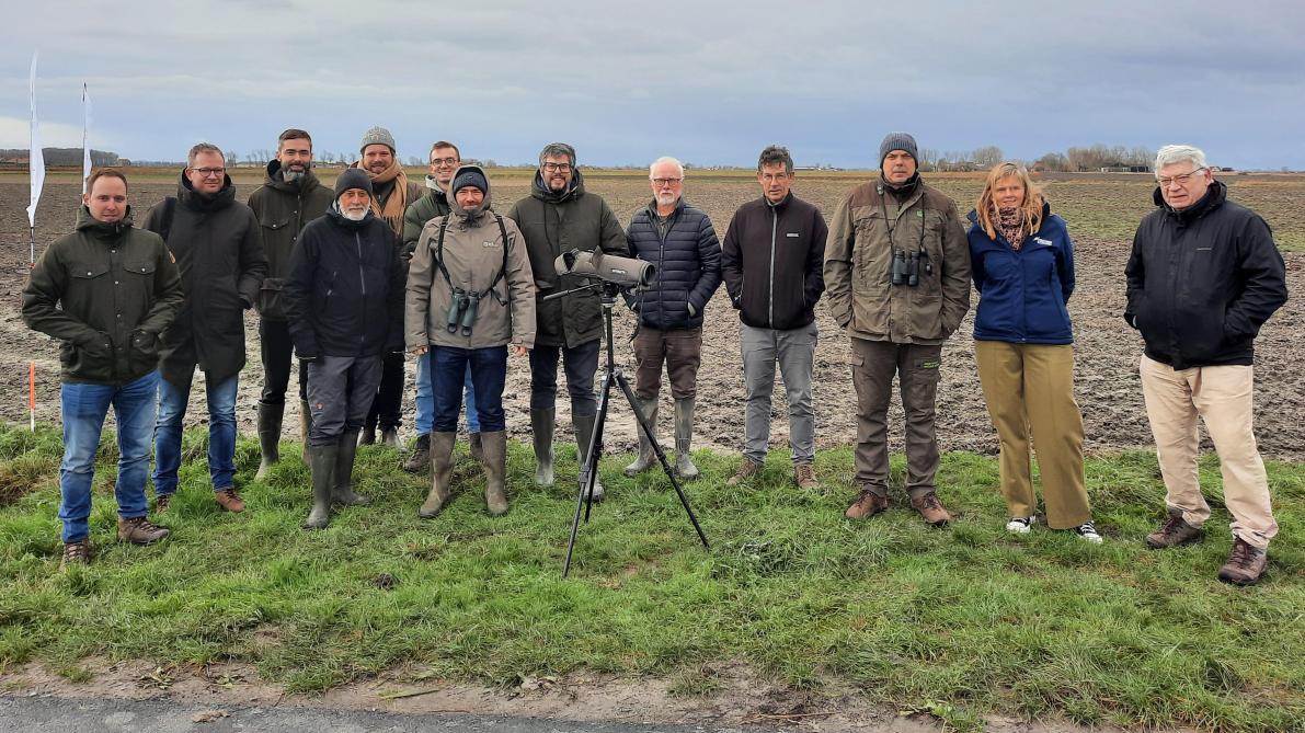 Vertegenwoordigers van de Vleugels-partners gaven op een persmoment in Zuienkerke toelichting bij de eerste concrete maatregelen op het terrein.