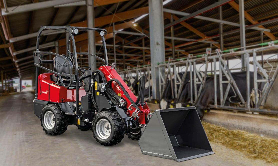 De nieuwe 1622 T is gebaseerd op zijn voorganger, maar heeft een telescopische laadarm.