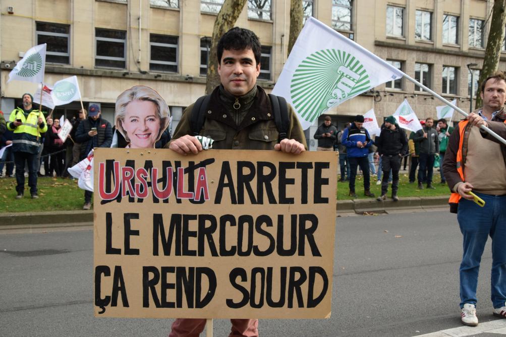 Commissievoorzitter Ursula von der Leyen was kop van Jut voor veel boeren.