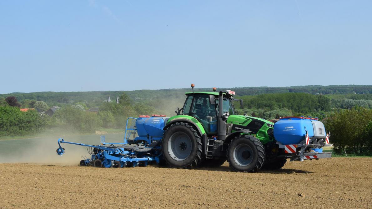 In 2025 kon tijdig gestart worden met maïs zaaien.