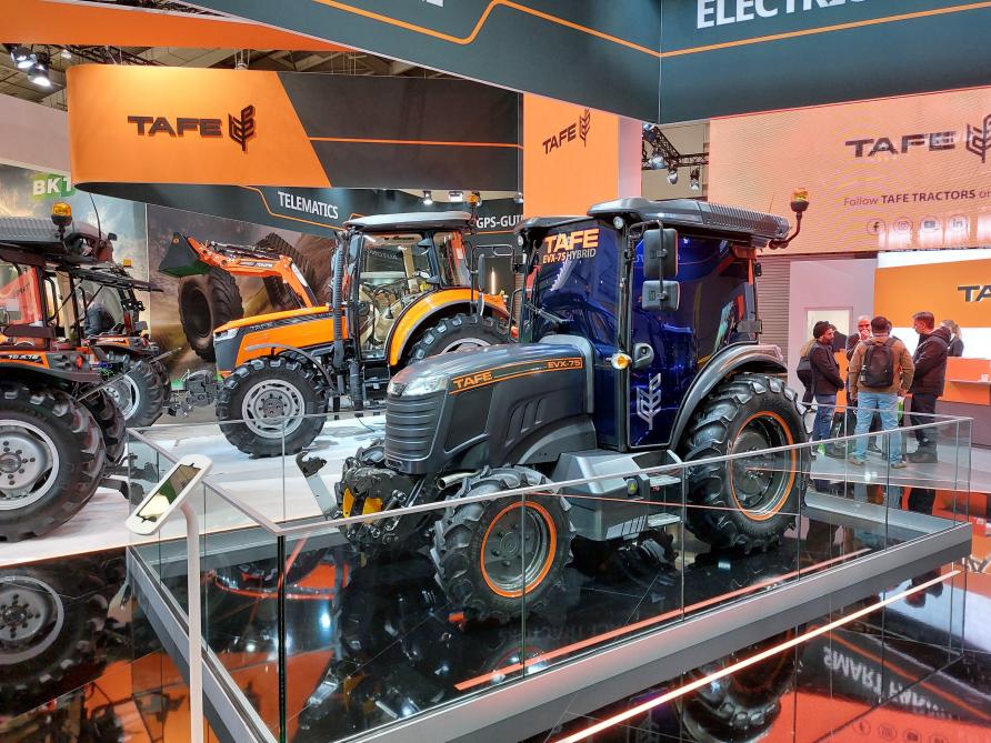 De EVX75 van Tafe, vooralsnog een hybride conceptmodel.