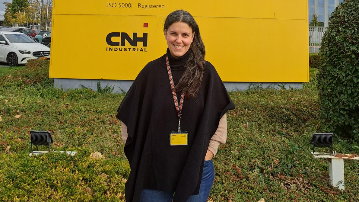 Kalina Hadzhieva is verantwoordelijk voor productveilig-heid en homologatie bij CNH in Zedelgem.