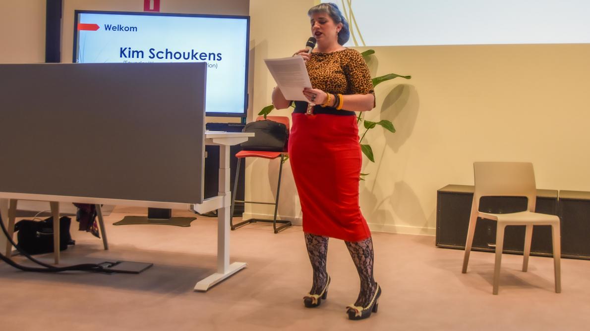 Kim Schoukens gaf duiding over de nieuwe Women in Ag Foundation.