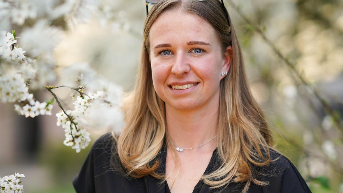 Lina houdt paarden in Kampenhout.