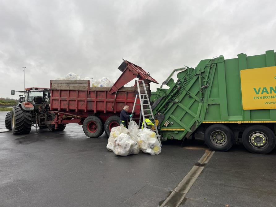 AgriRecover organiseert in ons land de inzameling en recyclage van agrochemische verpakkingen.