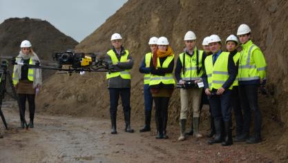 Minister Muyters verwacht dat het innovatief bedrijfsnetwerk EUKA een dynamiek op gang kan brengen in de drone-industrie.