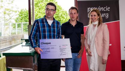 CoFood en nog vier andere laureaten ontvangen steun in het kader van de Limburgse innovatie-awards voro de Land- en Tuinbouw 2017.