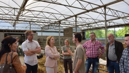 Doordat mensen uit de Limburgse horeca op stap gingen richting producent van lokale producten, konden ze kennismaken met het verhaal achter de streekproducten.