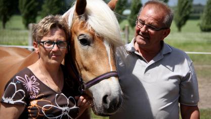 Paul Matthijs en Karline Notteboom van Stal van het Notenhof uit Kaprijke