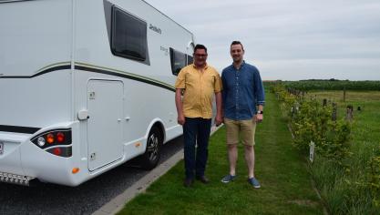 Patrick en Kevin zijn zelf ook camperliefhebbers.