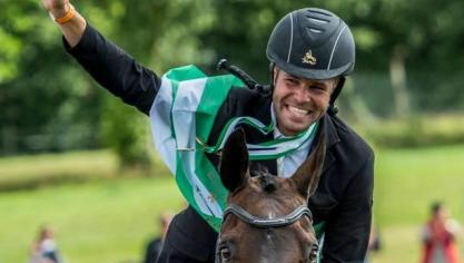 Europees kampioen Wouter De Cleene van LRV-Minderhout.