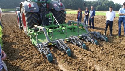 Machines voor de erosiebestrijding kunnen van Vlif-steun genieten.