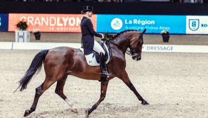 Isabell Werth en Emilio 107 in Lyon