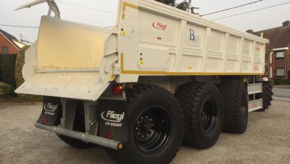 Fliegl komt volgend jaar met een nieuwe gronddumper op markt.