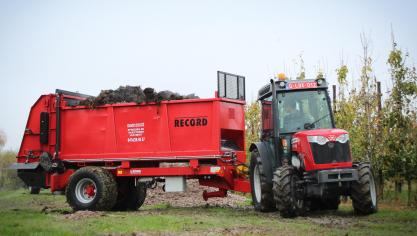 Record Trailers ontwierp een universeel fruitteeltchassis dat multifunctioneel en breed inzetbaar gemaakt kan worden.