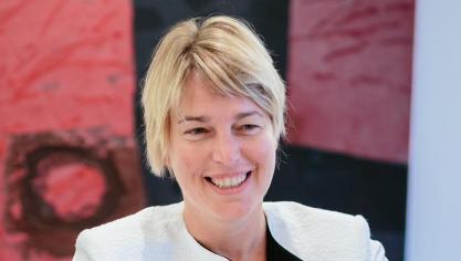 Minister Joke Schauvliege gelooft in dialoog.