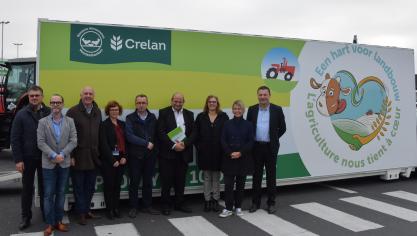 In Ninove werd de roadshow afgesloten in aanwezigheid van de beursorganisatoren, verantwoordelijken van Carrefour en het gemeentebestuur, maar ook met de aanwezigheid van minister Joke Schauvliege.