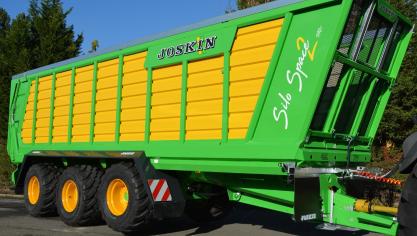 Joskin ontwikkelde zijn silagewagens verder.