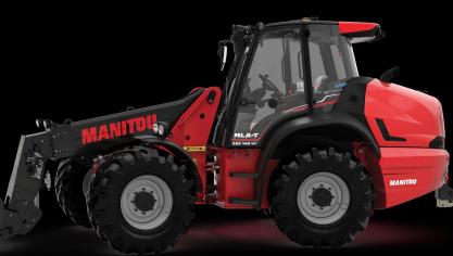 De knikverreiker is uitgerust met M-Vario Plus-transmissie, Continu Variabele Transmissie (CVT), zonder versnellingen dus.