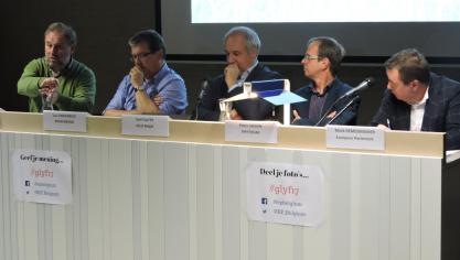 Boerenbond, Phytofar en twee Europarlementsleden samen aan tafel voor het debat over glyfosaat.