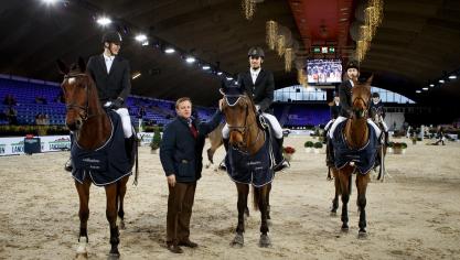 Drie nakomelingen van Thunder wonnen de Darco Cup met vlag en wimpel als aftrap van de laatste dag van Jumping Mechelen.