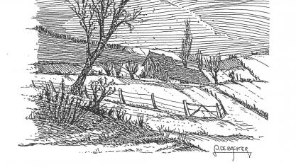 Plattelandsdichter Jozef Vandromme uit Geluwe deelt elk seizoen van het jaar 2018 een echt buitengedicht met de lezers van Landbouwleven. De tekening is van de hand van Frank Lasure.