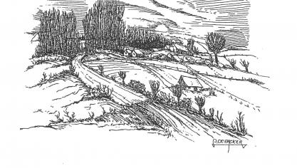 Plattelandsdichter Jozef Vandromme uit Geluwe deelt elk seizoen van het jaar 2018 een echt buitengedicht met de lezers van Landbouwleven. De tekening is van de hand van Frank Lasure.