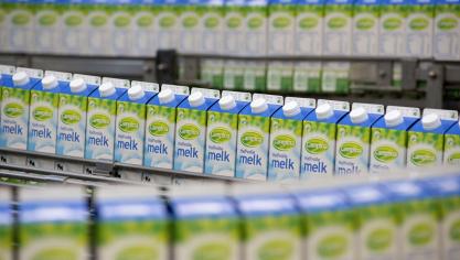 FrieslandCampina zag de omzet toenemen, maar de winst dalen.