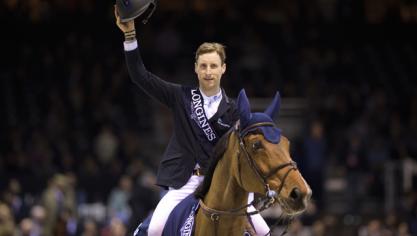 Pieter Devos en Espoir na hun zege in Bordeaux in februari.