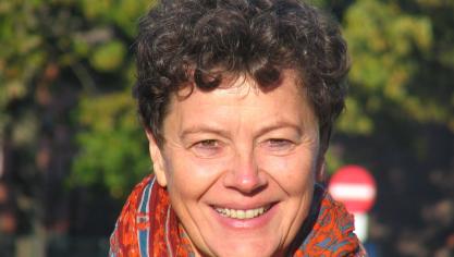 Journaliste Greet Pluymers van Pano.