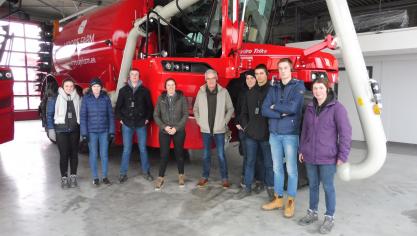 Leerlingen van het VLTI bezoeken heel wat bedrijven, bijvoorbeeld de firma Frans Vervaet BV uit Biervliet.