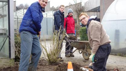 Veel diversiteit in Woudlucht, of het nu gaat om een leerling met leerproblemen of om iemand met een  grotere zorgvraag.